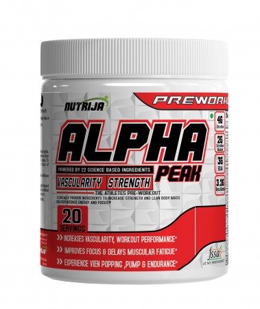 Alpha Peak Preworkout  Supplement in India