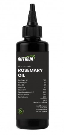 Buy NutriJa Rosemary Oil for Hair Growth | Herbal Hair Oil with Vitamin E