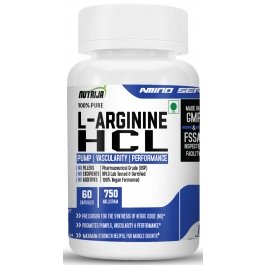 Buy L-Arginine HCL Capsules in India | Nitric Oxide Supplement.