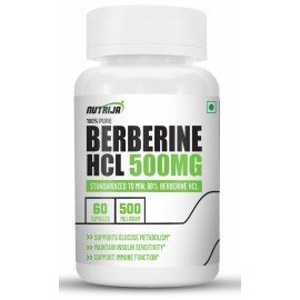 BERBERINE HCL 500MG Capsules