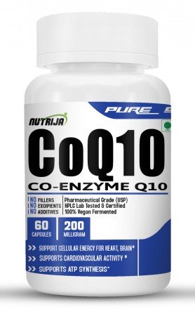 Buy CoQ10 200MG (Coenzyme Q10) Capsules Supplement in India