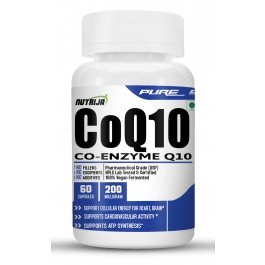 Buy CoQ10 200MG (Coenzyme Q10) Capsules Supplement in India