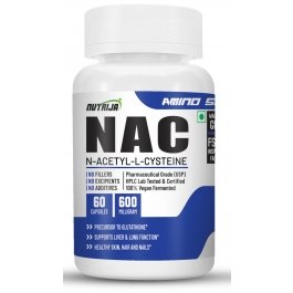 Buy N-Acetyl Cysteine (NAC), 600 mg Supplement In India 