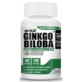 Buy Ginkgo Biloba 120mg Capsules Supplement in India