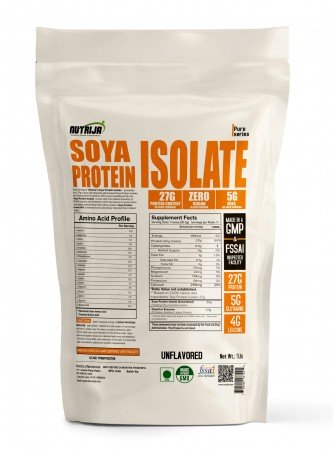 Buy Soya Protein Isolate 90% – Vegan Plant Based Protein Powder | NON-GMO