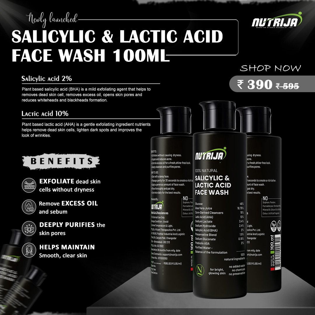 NutriJa Salicylic Face Wash