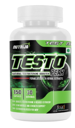 Buy Testo Peak Testosterone Boosters Supplement In India
